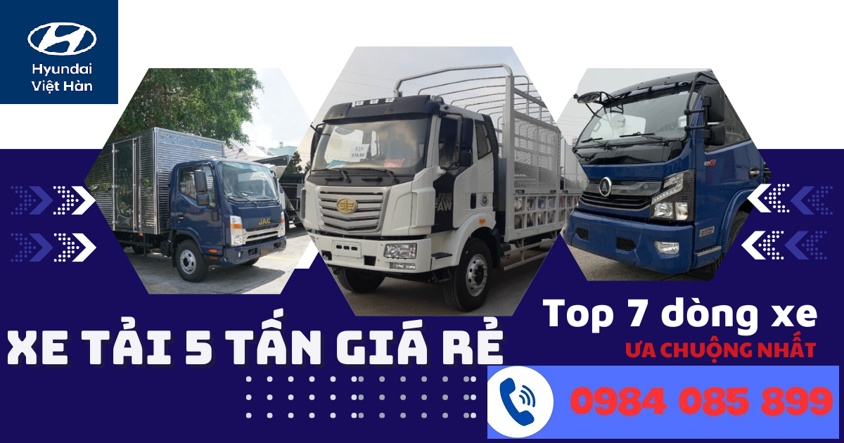 XE TẢI 5 TẤN GIÁ RẺ NHẤT