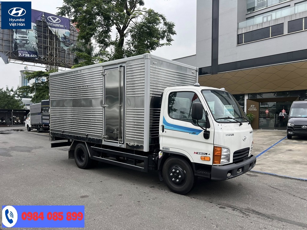 Hyundai N500 & N550L Euro 5 (1.9–2.7T) — Giá Lăn Bánh, Thùng 3m6–4m5, Mua Trả Góp