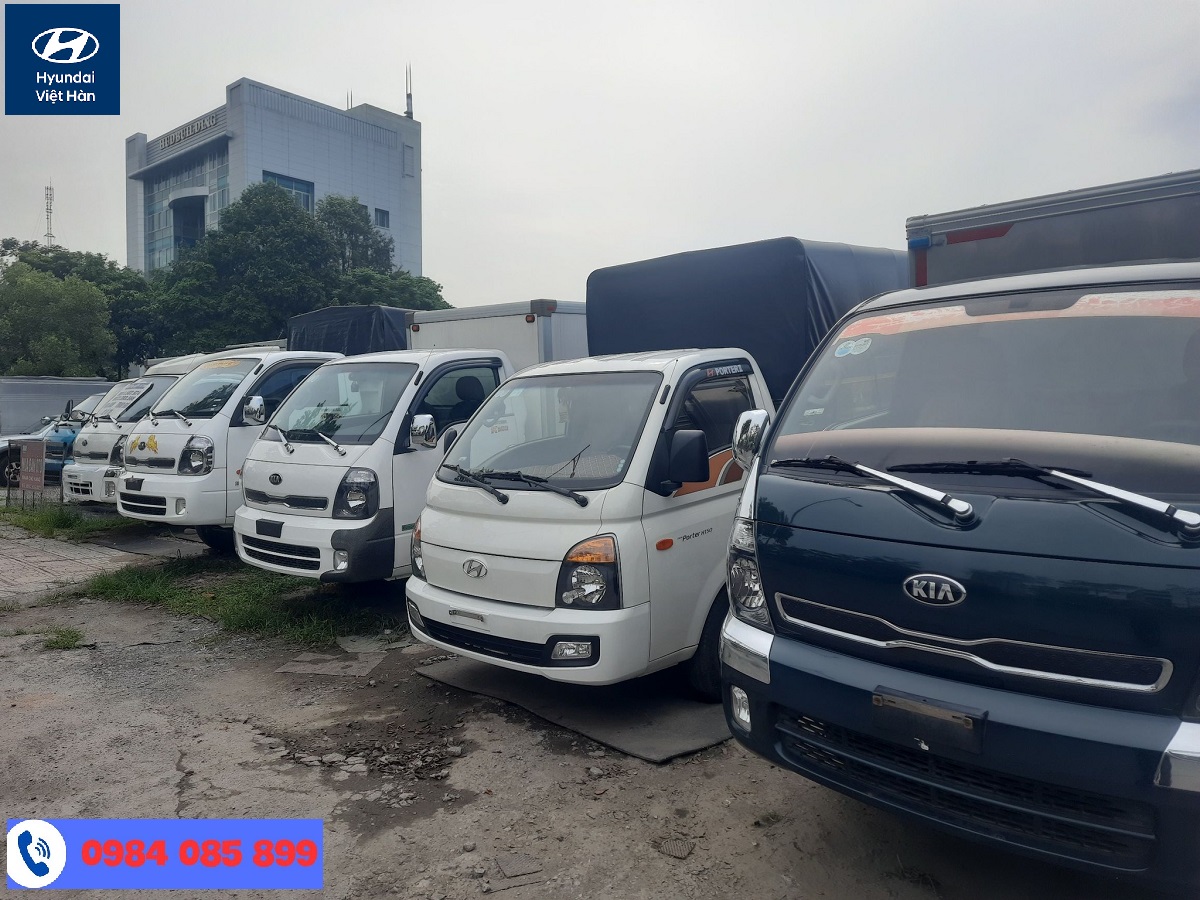 Bãi xe Kia K200 cũ ở Hà Nội