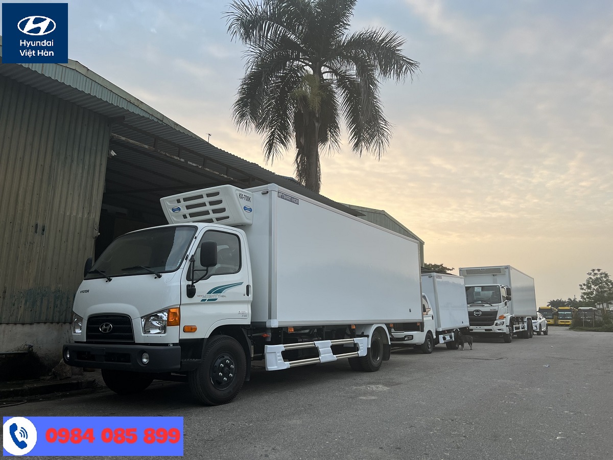 Cách giúp xe đông lạnh Hyundai tiết kiệm nhiên liệu 