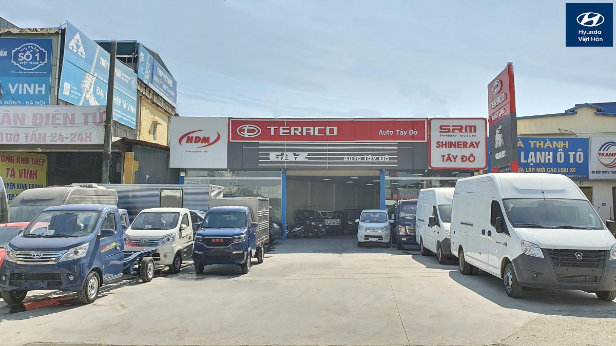 Đại lý xe tải Teraco Tây Đô