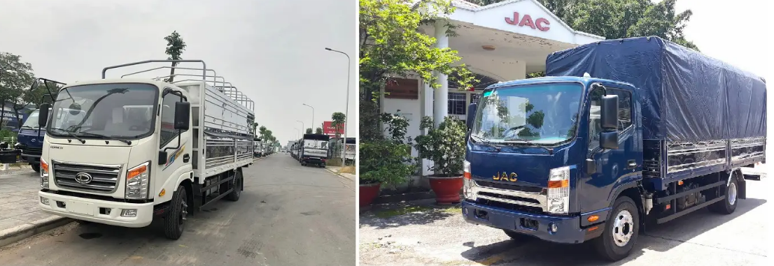 Đánh giá ngoại thất Tera 350 và Jac N350