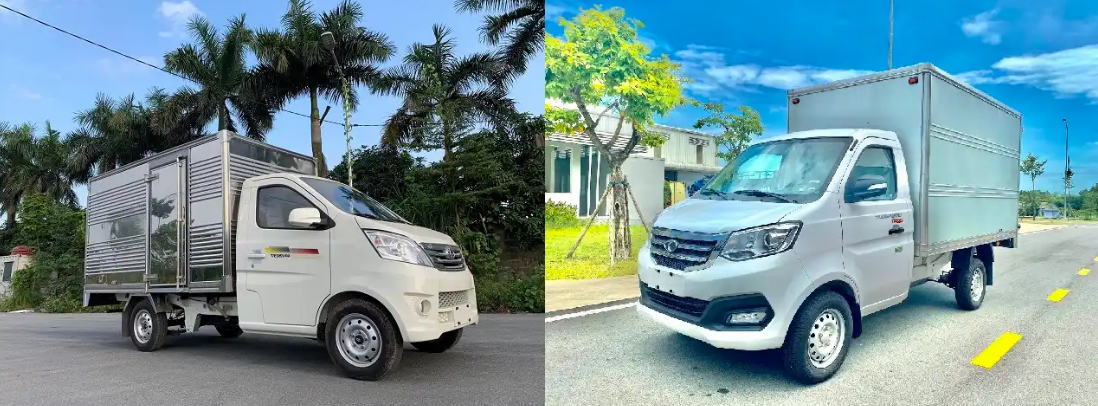 Đánh giá ngoại thất xe tải Tera 100 và TF230