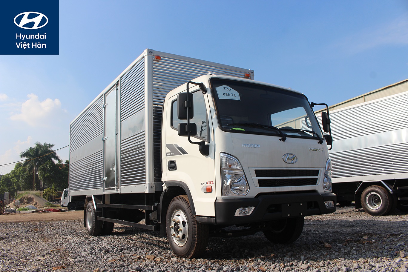 Đánh giá xe tải Hyundai EX8 GTS2 thùng kín 