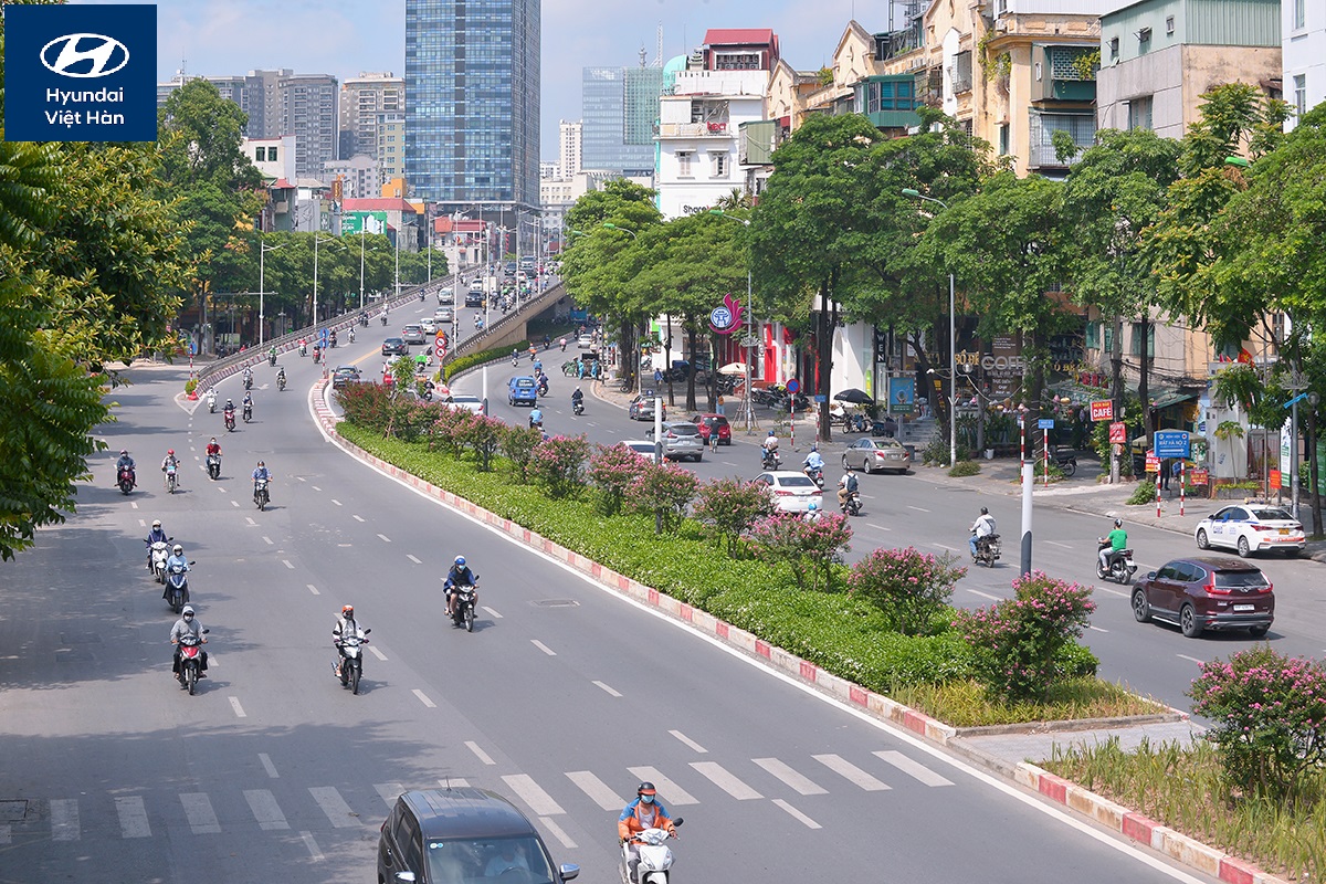 Đường trần duy hưng cấm xe tải không 
