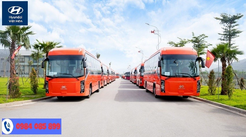Giá bán xe khách Kim Long mới