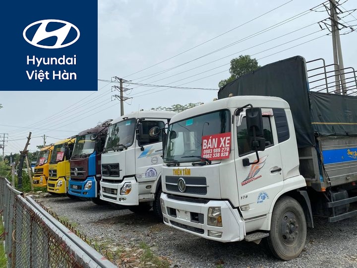 Giá bán xe tải cũ tại Hải Phòng