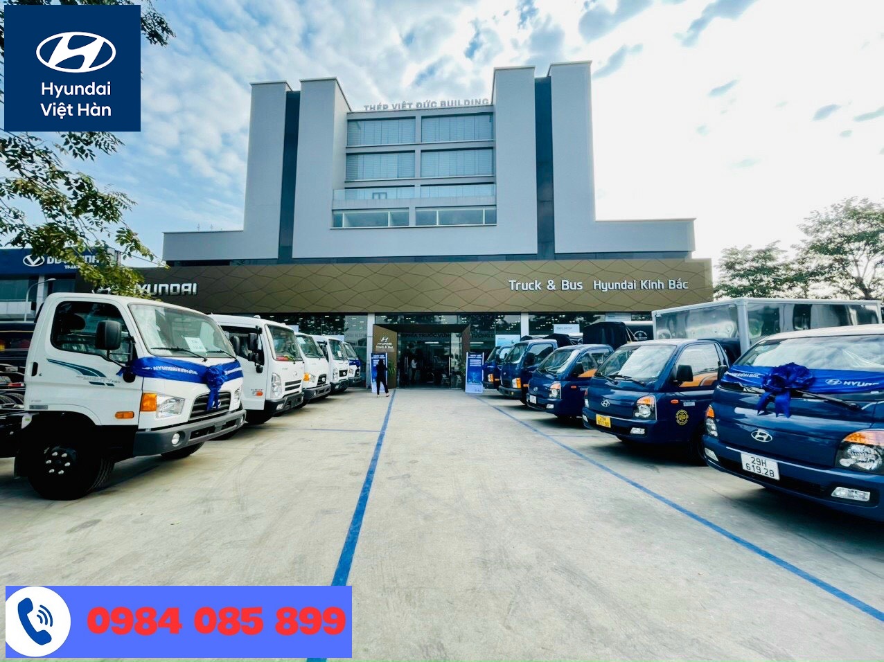 Giá bán xe tải Hyundai mới 