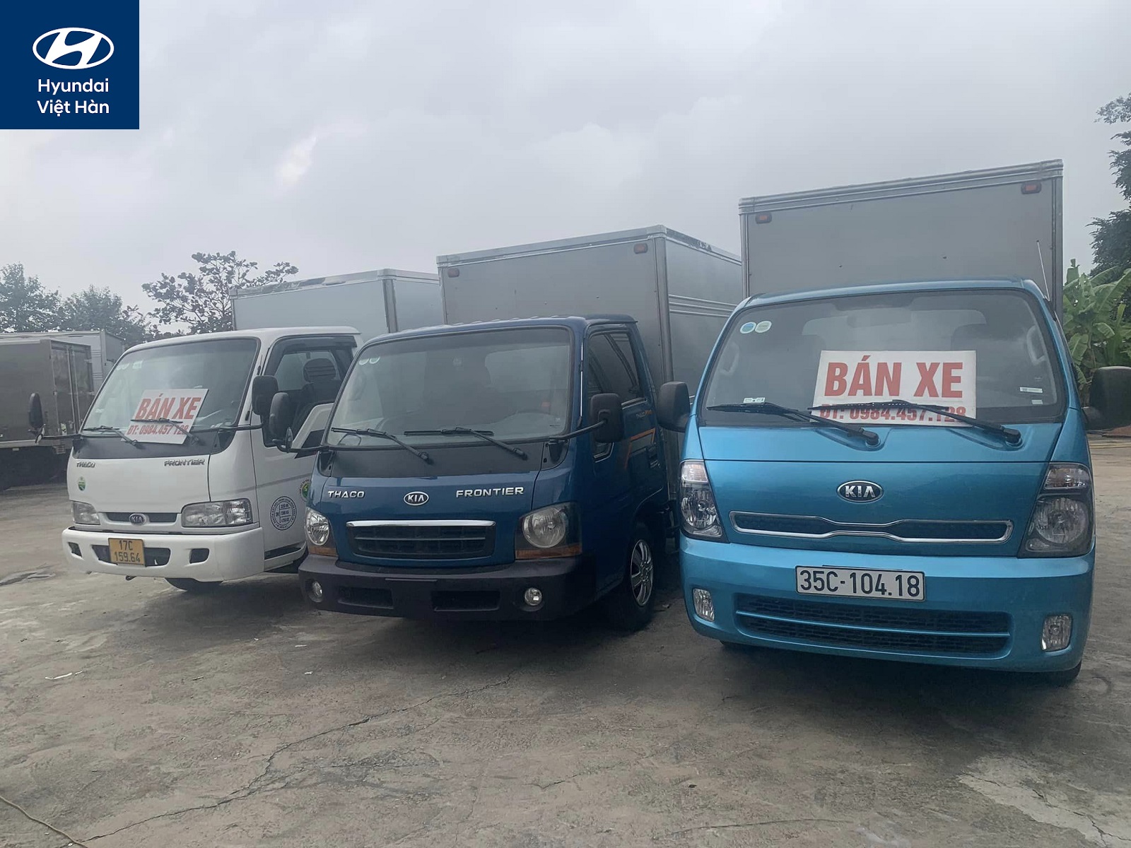 Giá xe tải cũ ở Thái Bình