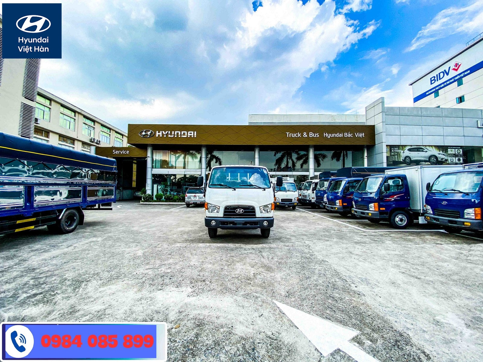 Giá xe tải Hyundai tại Vĩnh Phúc 