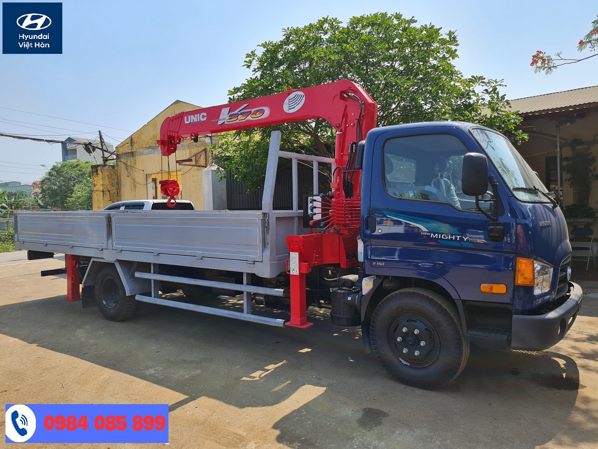 Giấy kiểm định xe tải gắn cẩu Hyundai 110XL