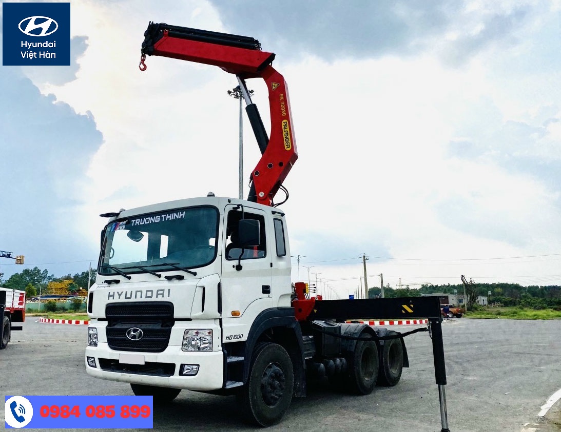 Giấy kiểm định xe tải gắn cẩu Hyundai HD1000