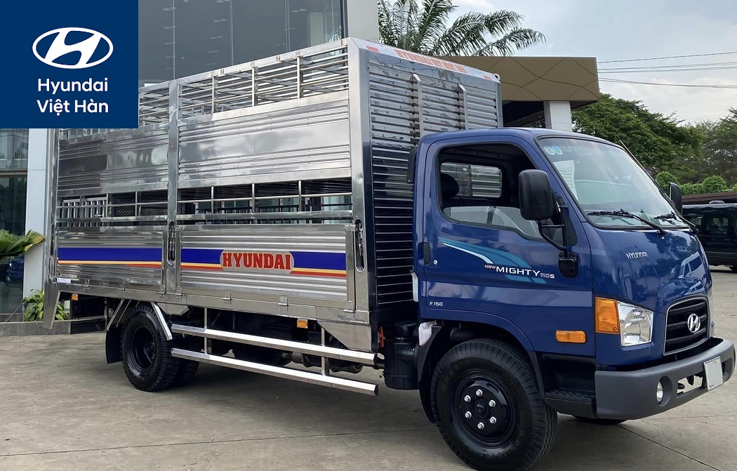 Giới thiệu Hyundai 110SP thùng chở gia súc 2 tầng thế hệ mới