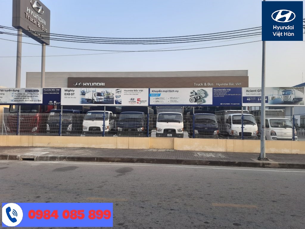 Đại lý xe tải Hyundai Bắc Việt