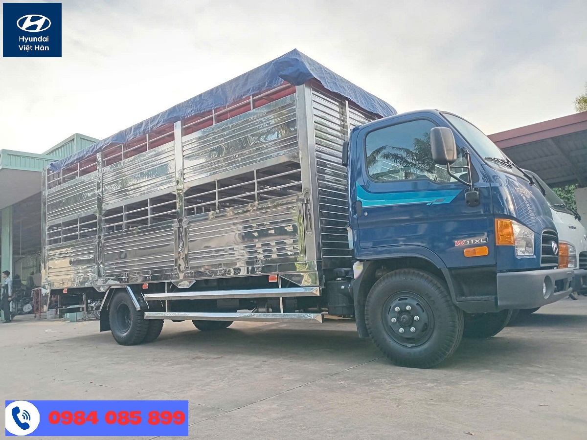 BÁN XE HYUNDAI W11SL THÙNG CHỞ GIA SÚC EURO 5