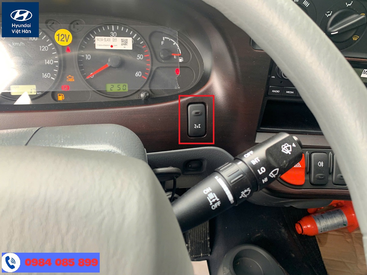 Khóa vi sai trên xe Hyundai N650L