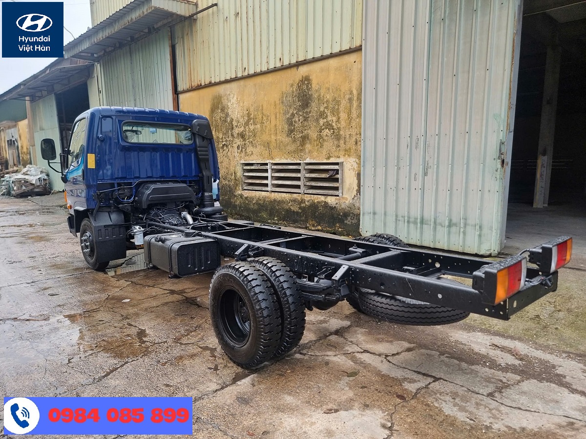 Khung gầm sắt xi xe tải W750