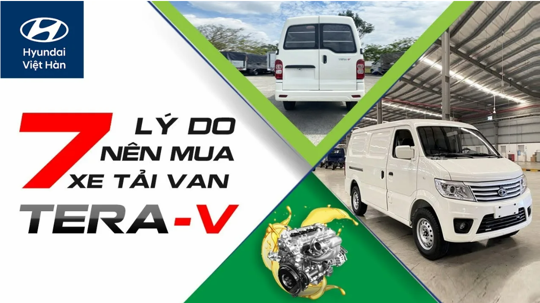 Lý do nên chọn xe tải Tera V