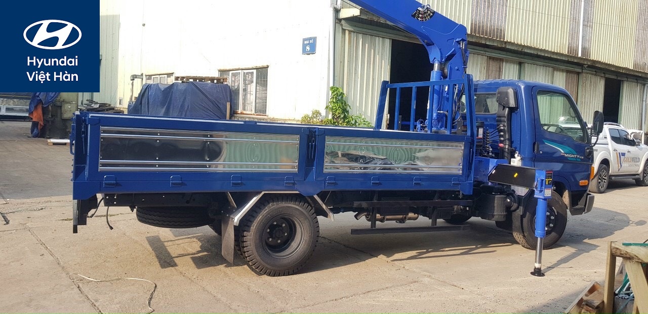 Mua xe tải gắn cẩu 3 tấn Hyundai 110SP 
