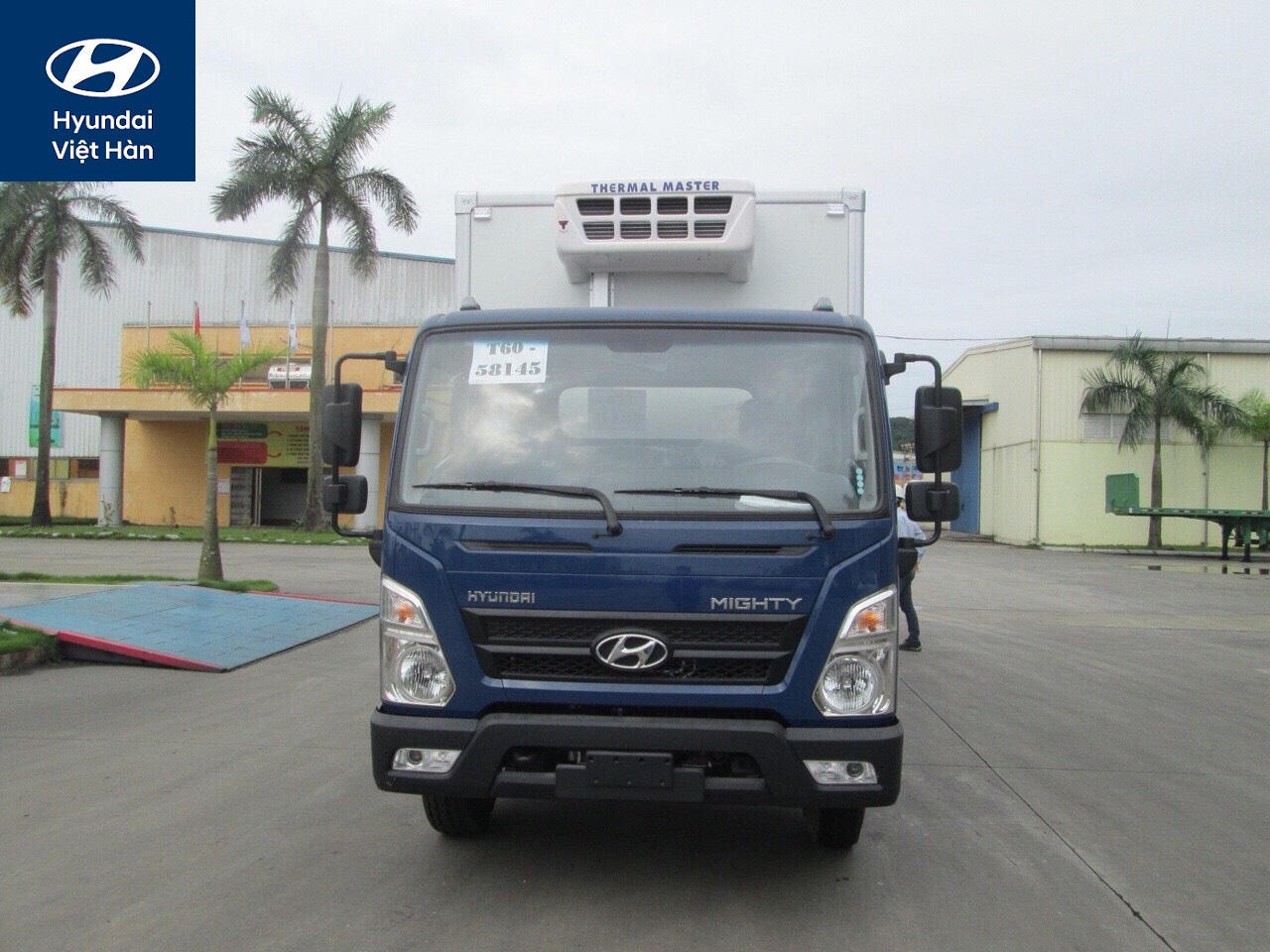 Ngoại hình xe EX8 đông lạnh