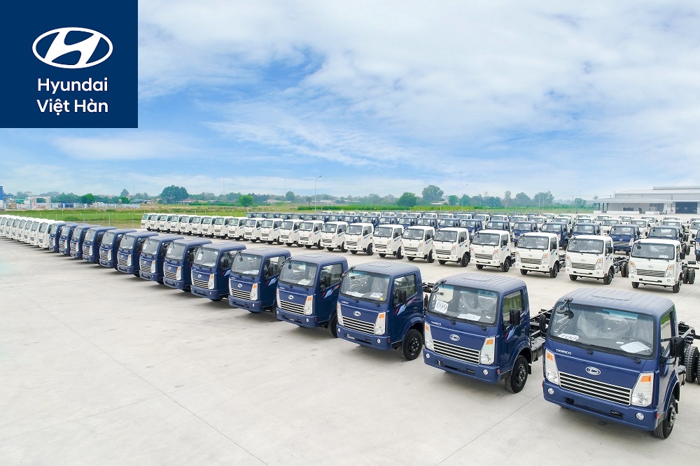 Nhà máy lắp ráp xe tải Teraco có vị trí tại huyện Củ Chi, TP Hồ Chí Minh