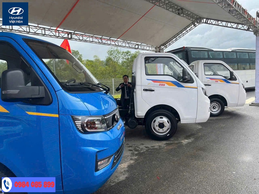 Hình ảnh ra mắt xe tải Kim Long mới nhất