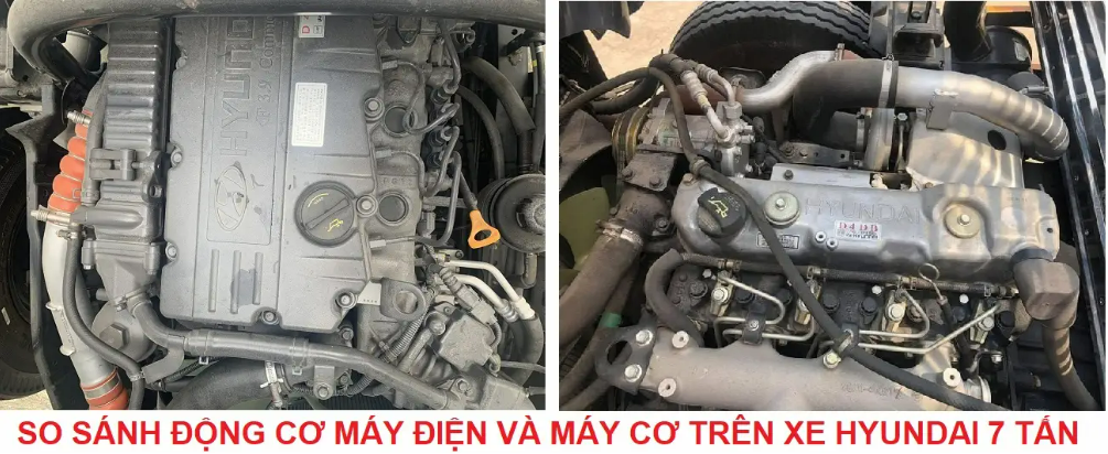So sánh động cơ máy cơ và động cơ máy điện 