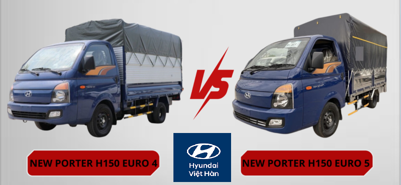 So sánh Hyundai H150 Euro 5 và Euro 4