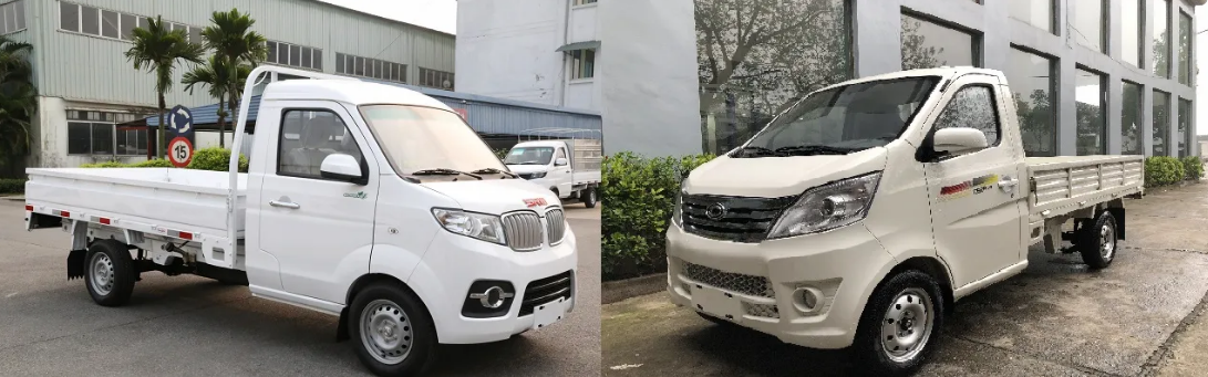 So sánh ngoại hình Tera 100 và Dongben T30