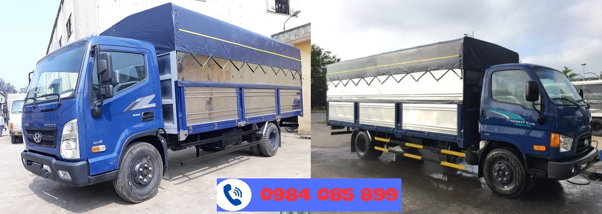 So sánh xe tải Hyundai EX8L và Mighty 110XL