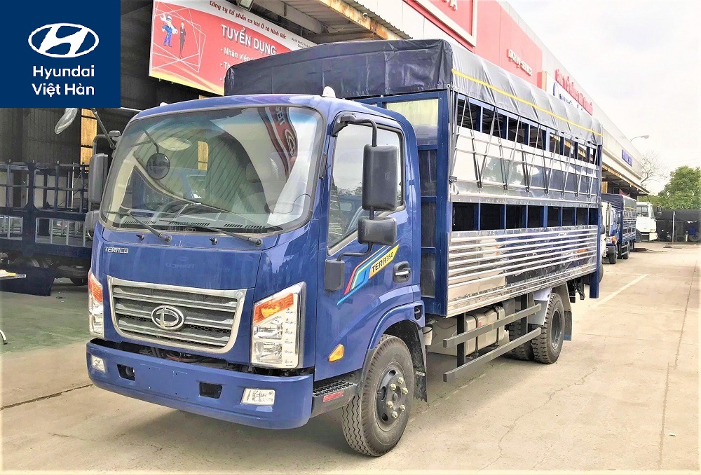 Tera 350 thùng chở lợn heo 2 tầng