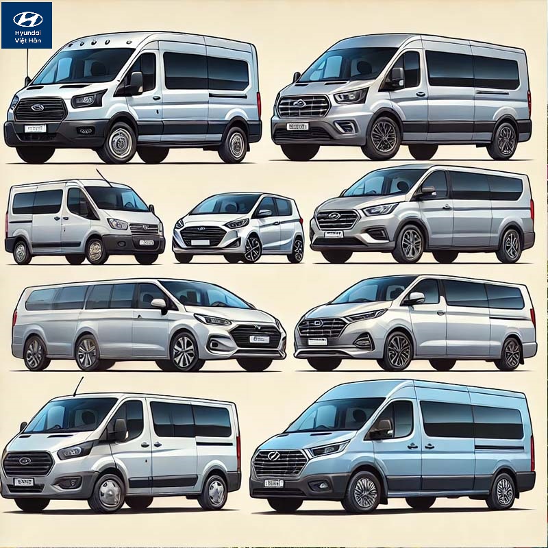 Các loại xe khách 16 chỗ hiện nay