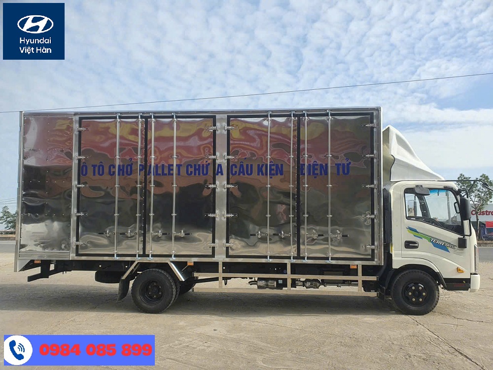 Lợi ích sử dụng thùng chở Pallet 32 khối xe tải 3.5T