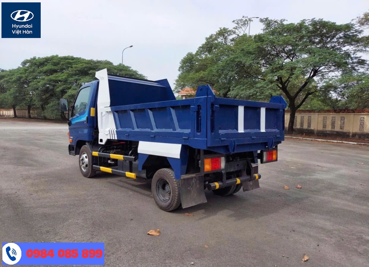 Thfung xe ben 2.5 tấn Euro5