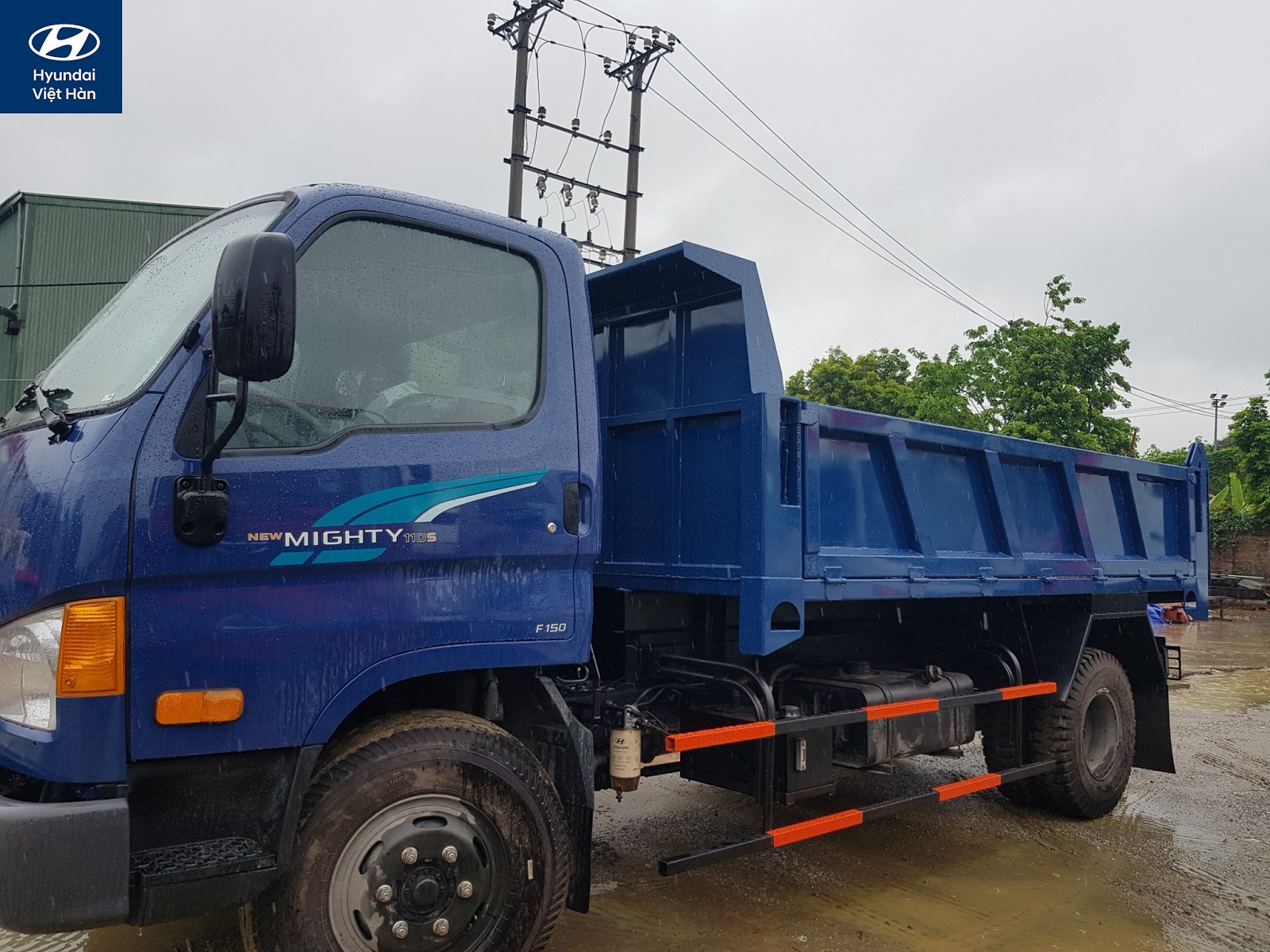 Xe ben Hyundai 110SP tiên phong phân khúc xe ben nâng tải