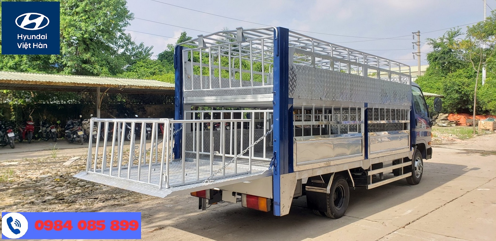 Xe chở gia súc 2 tấn Hyundai N250SL