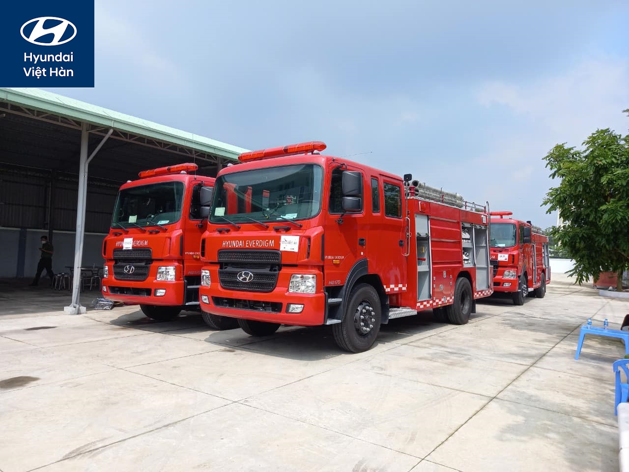 Xe cứu hỏa nằm trong thành phần xe không phải nộp phí trước bạ