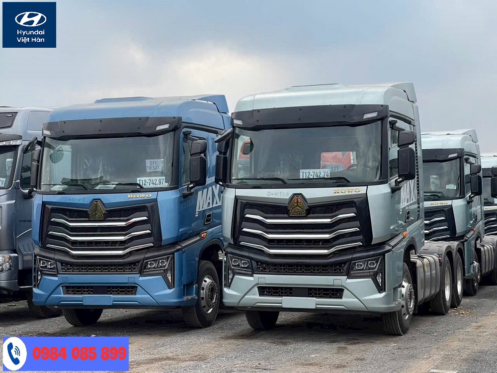 Xe đầu kéo Howo Max Euro 5 thế hệ mới