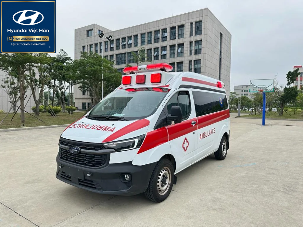 Xe Ford Transit CCứu Thương Nhập Khẩu Máy Dầu