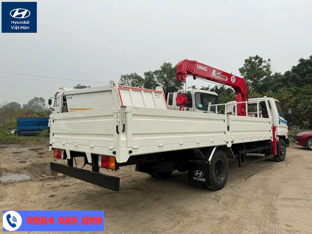 Xe gắn cẩu 3 tấn Hyundai W11XL