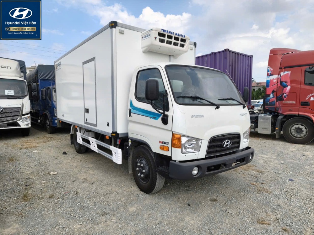 Xe Hyundai 5 tấn thùng đông lạnh Soosan đóng 