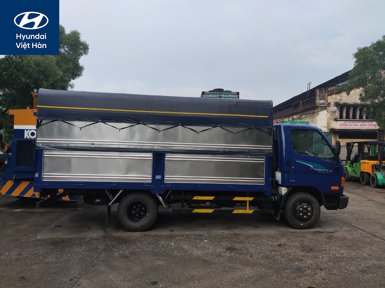 Xe Hyundai Mighty 75S thùng bạt 