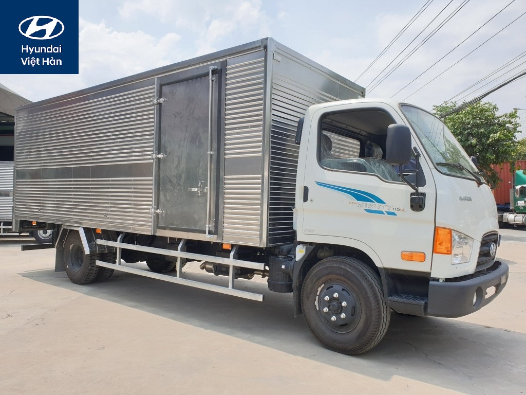 Ưu đãi khi mua xe New Mighty 110SL thùng kín inox