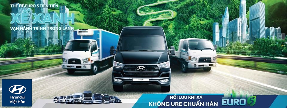 Xe tải Hyundai Euro5 không sử dụng dung dịch Ure
