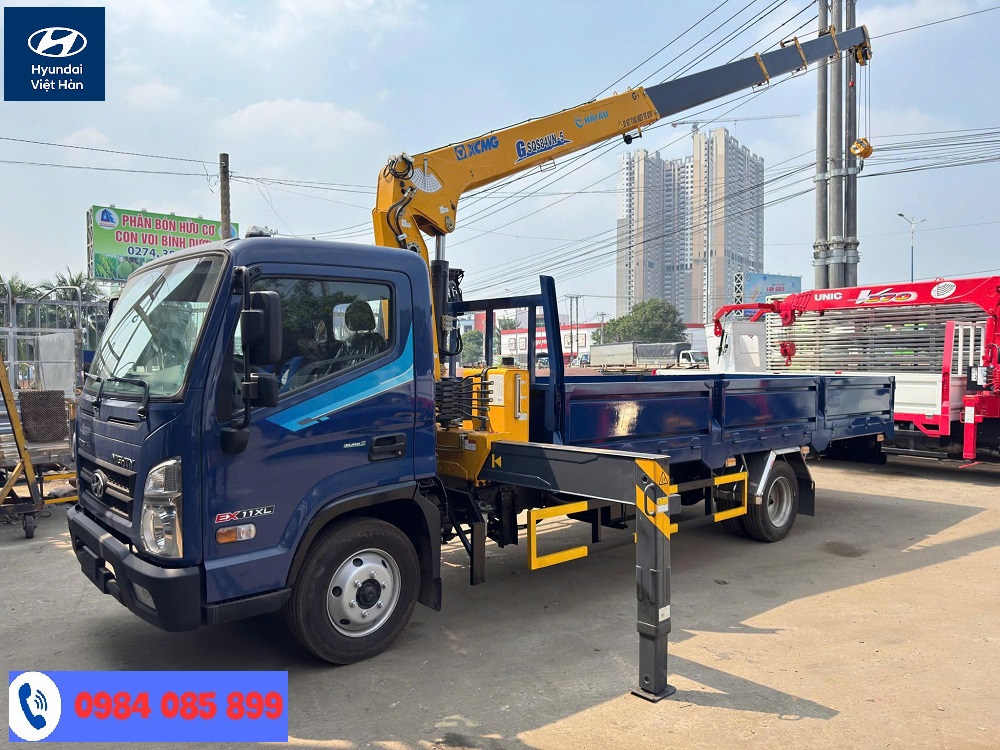 Hình ảnh xe Hyundai EX11XL gắn cẩu
