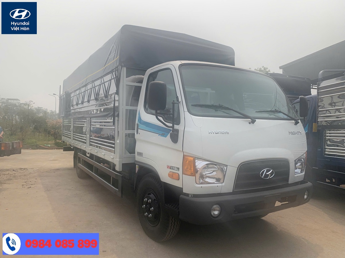 Xe tải Hyundai W11SL thùng bạt 5m7