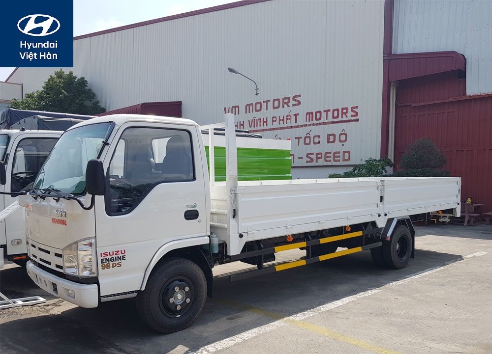 Xe tải ISUZU NK490 thùng lửng