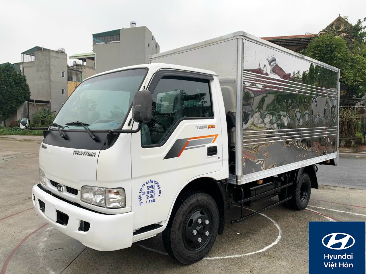 Xe tải K165 cũ đời 2017 thùng kín máy zin nguyên bản 