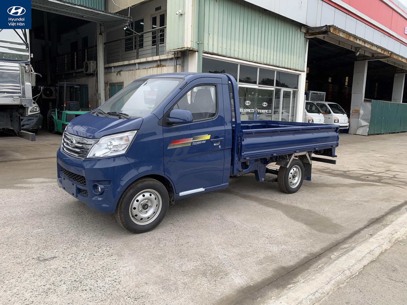 Xe tải Tera 100 thùng lửng phương án vận chuyển hàng hóa tối ưu trong thành phố