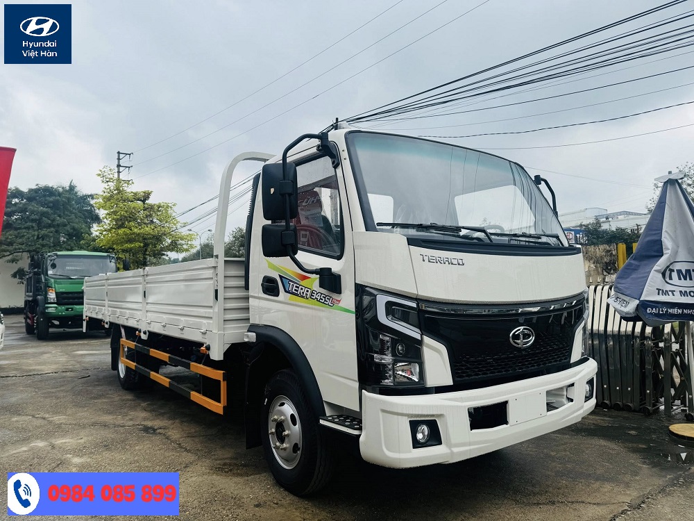 Xe tải Tera 345SL Plus Thùng Lửng 3.5 tấn chuyên chở gạch, kính và vật liệu xây dựng